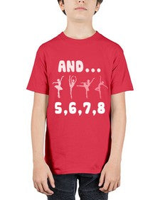 And 5 6 7 8  Ballet 12# - ballet - Youth Tee Unisex
