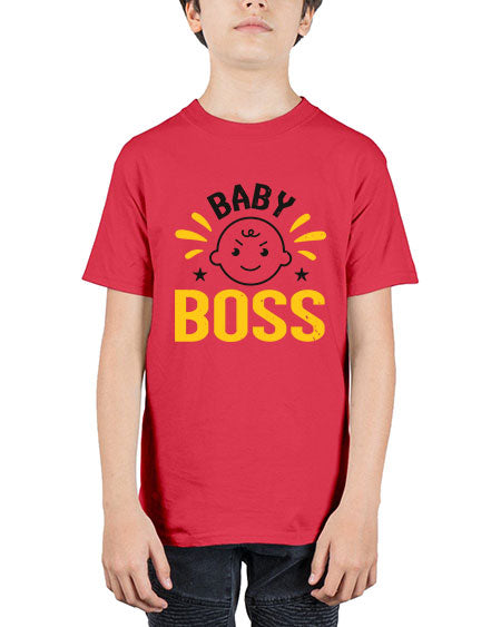Baby Boss Style 22# - baby shower - Youth Tee Unisex