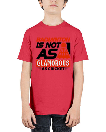 Badminton is not as 1451# - badminton - Youth Tee Unisex