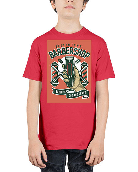 Barbershop590# - barber - Youth Tee Unisex