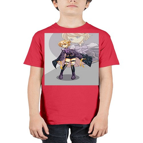Beautiful girl game 64# - anime - Youth Tee Unisex