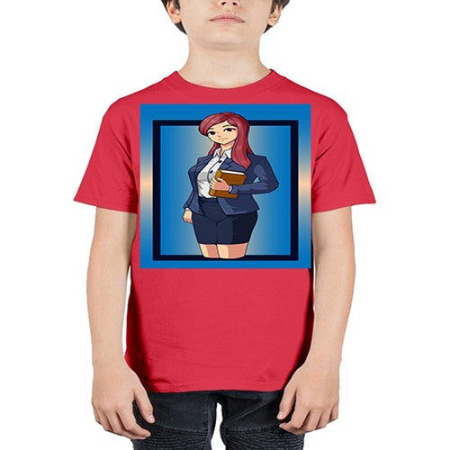 Beautiful teacher girl in teachers day 139# - anime - Youth Tee Unisex