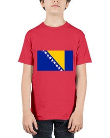 Bosnia and Herzegovina 476# - world flags - Youth Tee Unisex
