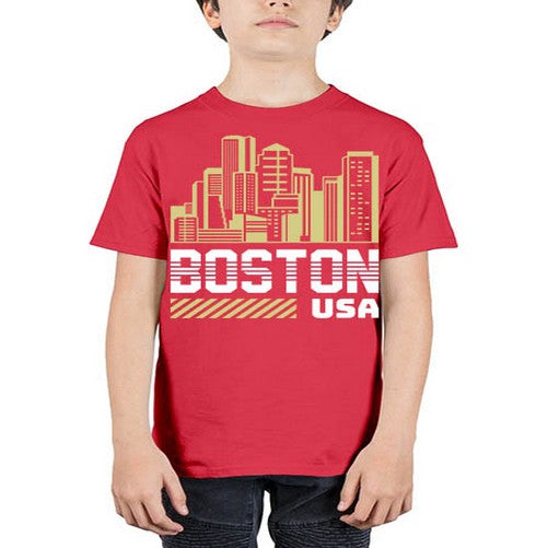Boston 480# - cities - Youth Tee Unisex