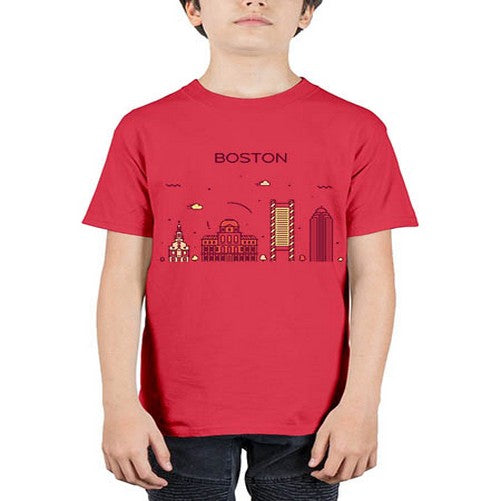 Boston 481# - cities - Youth Tee Unisex