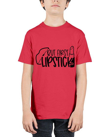 But First Lipstick Style 119# - beauty - fashion - Youth Tee Unisex