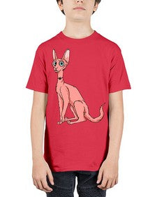 Cat 33# - cartoon animals - Youth Tee Unisex