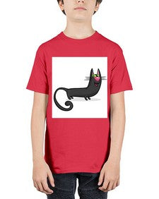 Cat 73# - cartoon animals - Youth Tee Unisex