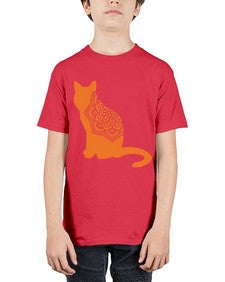 CatMandala 324# - mandala - Youth Tee Unisex