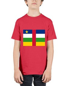 Central African Republic 551# - world flags - Youth Tee Unisex