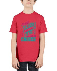 Come clean a home it is your choice Style 107# - cleaner - Youth Tee Unisex