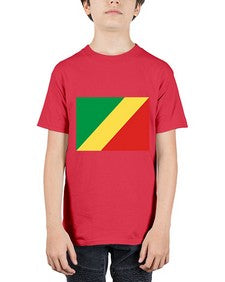 Congo Republic of the 614# - world flags - Youth Tee Unisex