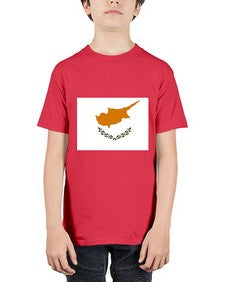 Cyprus 636# - world flags - Youth Tee Unisex