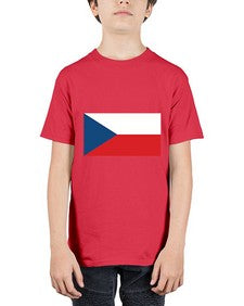 Czechia 637# - world flags - Youth Tee Unisex
