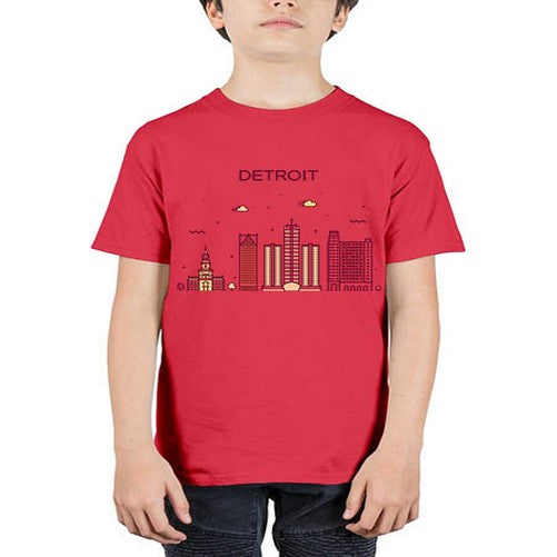 DetroitMI 665# - cities - Youth Tee Unisex