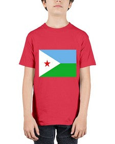 Djibouti 670# - world flags - Youth Tee Unisex