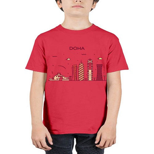 Doha 673# - cities - Youth Tee Unisex