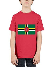 Dominica 675# - world flags - Youth Tee Unisex