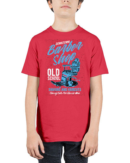 Downtown Barbershop730# - barber - Youth Tee Unisex