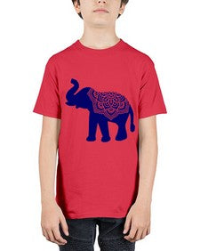 ElephantMandala 414# - mandala - Youth Tee Unisex