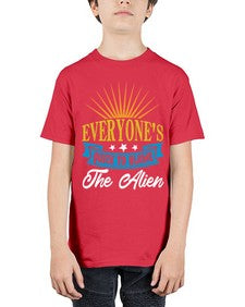 Everyones quick to blame the alien 54# - ufo - Youth Tee Unisex