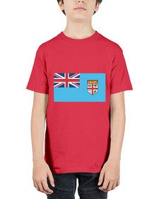 Fiji 721# - world flags - Youth Tee Unisex