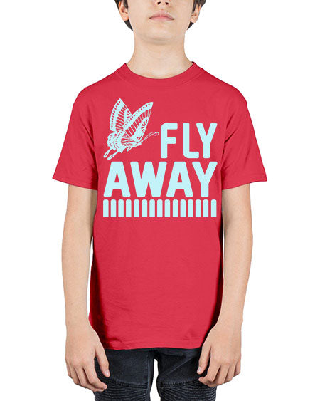 Fly away butterfly - butterfly - Youth Tee Unisex
