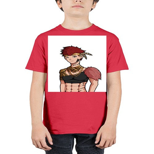 Forest tribal boy 67# - anime - Youth Tee Unisex