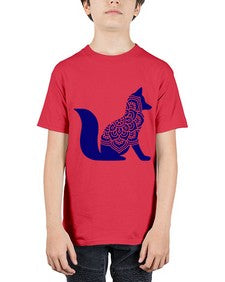 FoxMandalaUpdated 463# - mandala - Youth Tee Unisex