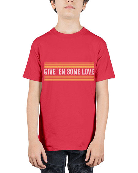 Give ‘em some love 2258# - badminton - Youth Tee Unisex
