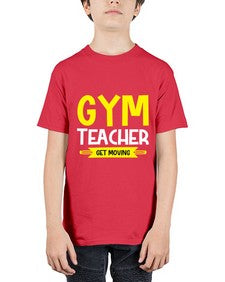 Gym Teacher get Moving Style 173# - teacher - Youth Tee Unisex