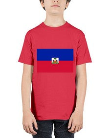 Haiti 802# - world flags - Youth Tee Unisex