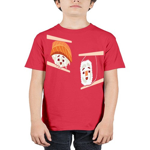 Happy Sushi Anime Kawaii Set Anime 232# - anime - Youth Tee Unisex