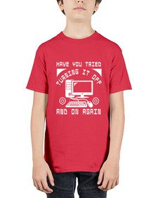Have you tried turning it off and on again 45# - computer - Youth Tee Unisex