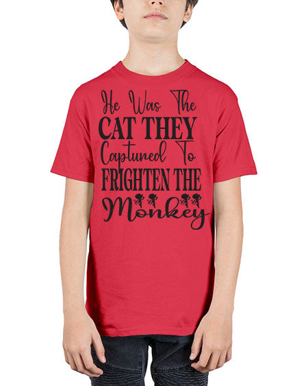 He was the cat they  - monkey - Youth Tee Unisex