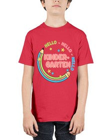 Hello Kindergarten Pencil 301# - kindergarten - Youth Tee Unisex