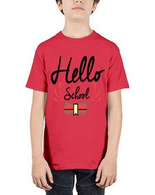 Hello School 319# - general school - Youth Tee Unisex