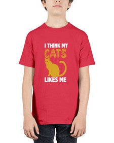 I Think My Cats - cats - Youth Tee Unisex