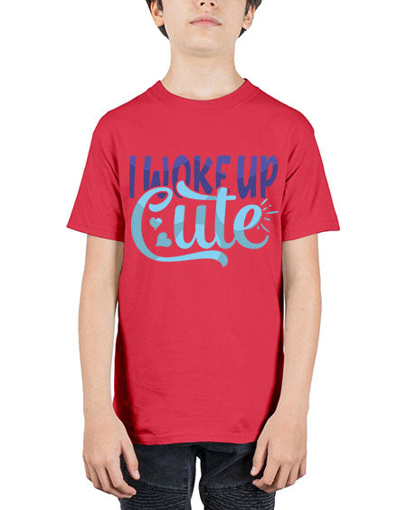 I Woke Up Cute Style 112# - baby - Youth Tee Unisex