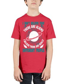 I dont belive that there are aliens 8# - ufo - Youth Tee Unisex