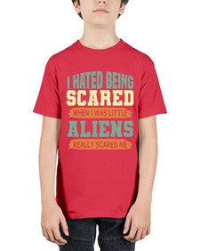 I hated being scared when i was little 13# - ufo - Youth Tee Unisex