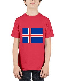 Iceland 921# - world flags - Youth Tee Unisex