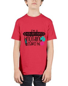 Im A Mom And A Nurse Nothing Scares Me Style Style 956# - nurse - Youth Tee Unisex