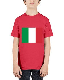 Italy 970# - world flags - Youth Tee Unisex