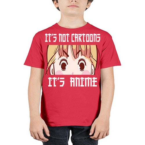 Its Not Cartoons Its Anime Anime 255# - anime - Youth Tee Unisex