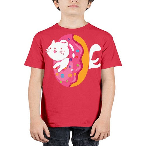 Kawaii Cat Donut Anime Lover Anime 267# - anime - Youth Tee Unisex