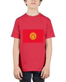 Kyrgyzstan 1103# - world flags - Youth Tee Unisex