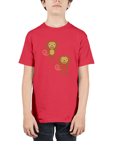 Little_monkeys_MF_5814 - monkey - Youth Tee Unisex