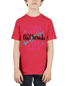 Livin The Scrub Life Style Style 1067# - nurse - Youth Tee Unisex
