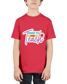 Made To Teach 1082# - teacher - Youth Tee Unisex